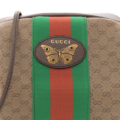Gucci Mini Vintage GG Supreme Monogram Web Butterfly New Candy Crossbody Beige New Acero 8 of 11