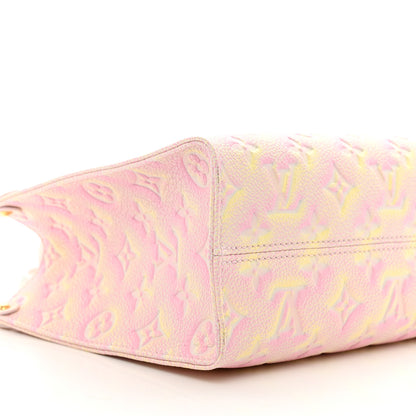 Louis Vuitton Empreinte Monogram Summer Stardust Onthego PM Pink 8 of 9