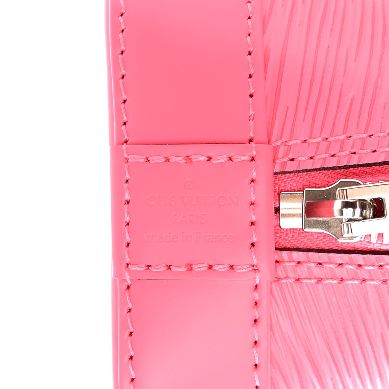 Louis Vuitton Epi Alma BB Dragon Fruit 6 of 9