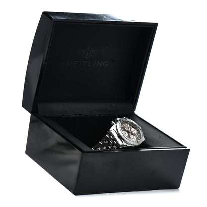 Breitling Stainless Steel 44mm Chrono Cockpit Automatic Watch Brown A13358 5 of 5