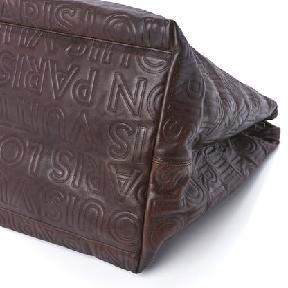Louis Vuitton Monogram Paris Souple Whisper GM Chocolate 11 of 11