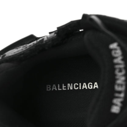 Balenciaga Mesh Rubber Monocolor Womens Runner Sneakers 40 Black 8 of 10