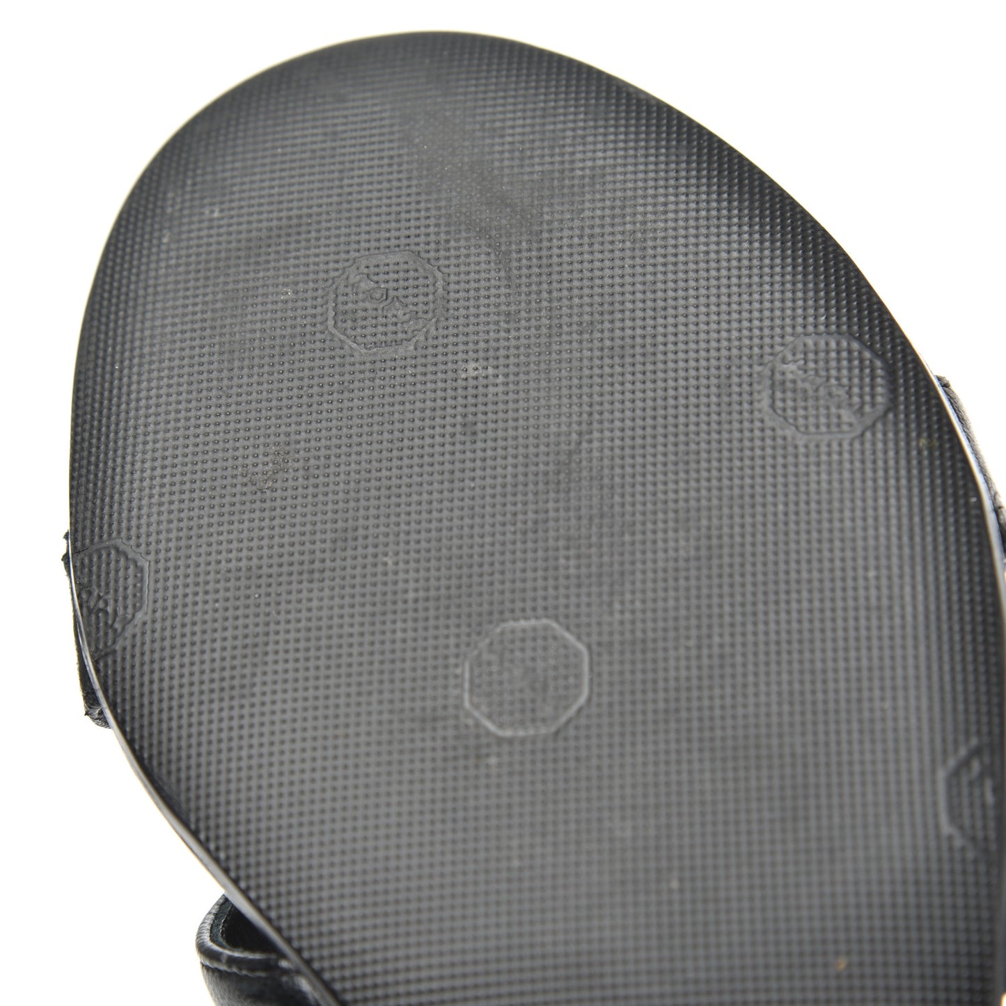 Lambskin Camellia Sandal Mules 35 Black