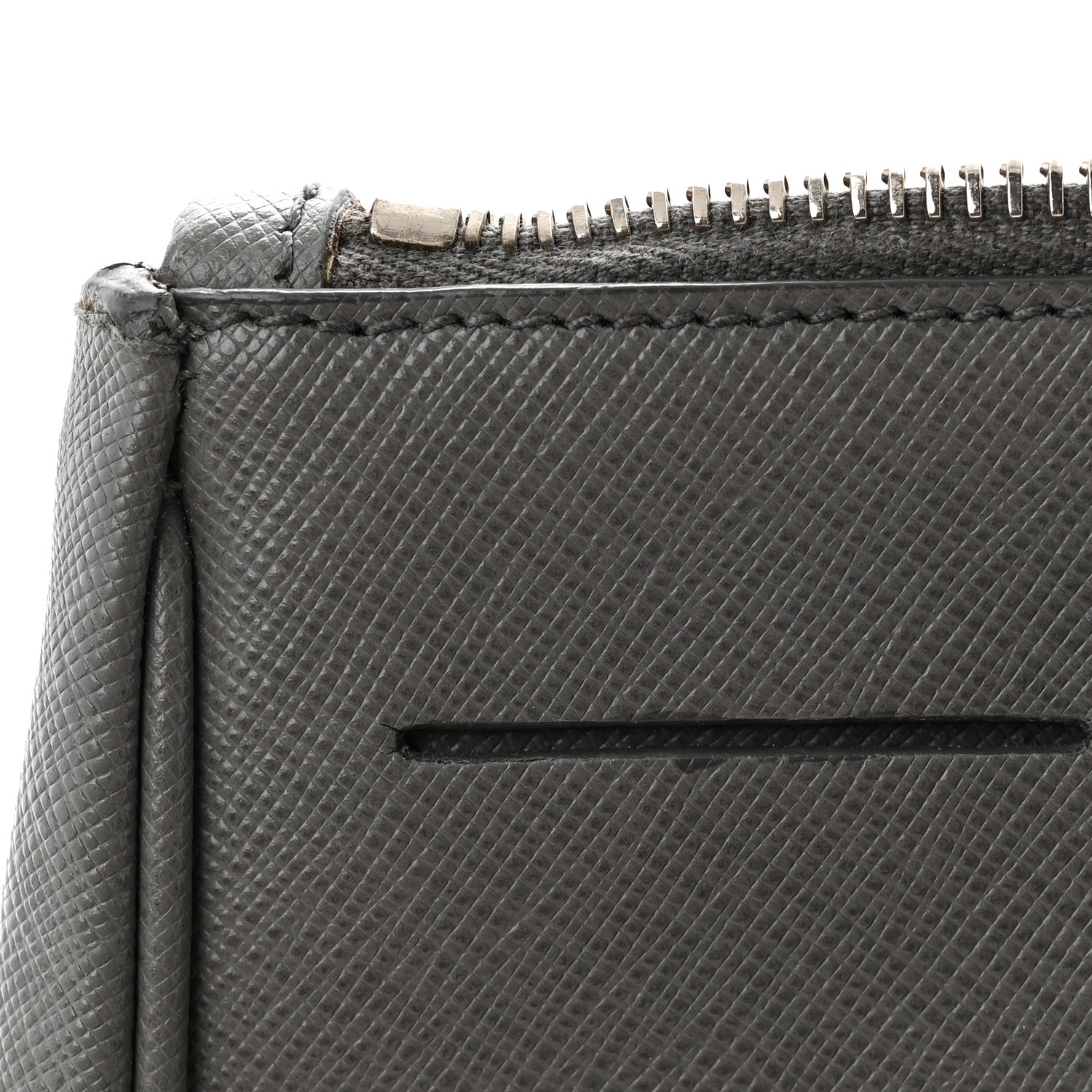 Prada Saffiano Lux Medium Galleria Double Zip Tote Grey 5 of 18