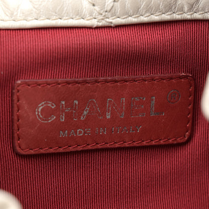 Chanel Aged Calfskin Quilted Small Gabrielle Backpack Black White 6 of 11