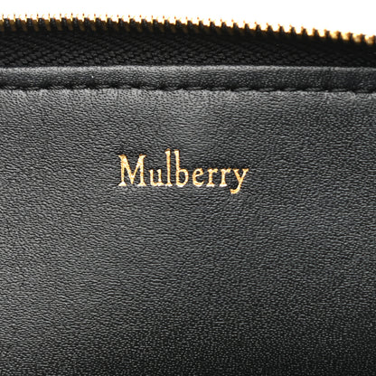 Mulberry Small Classic Grain Continental Cosmetic Pouch Black 6 of 7
