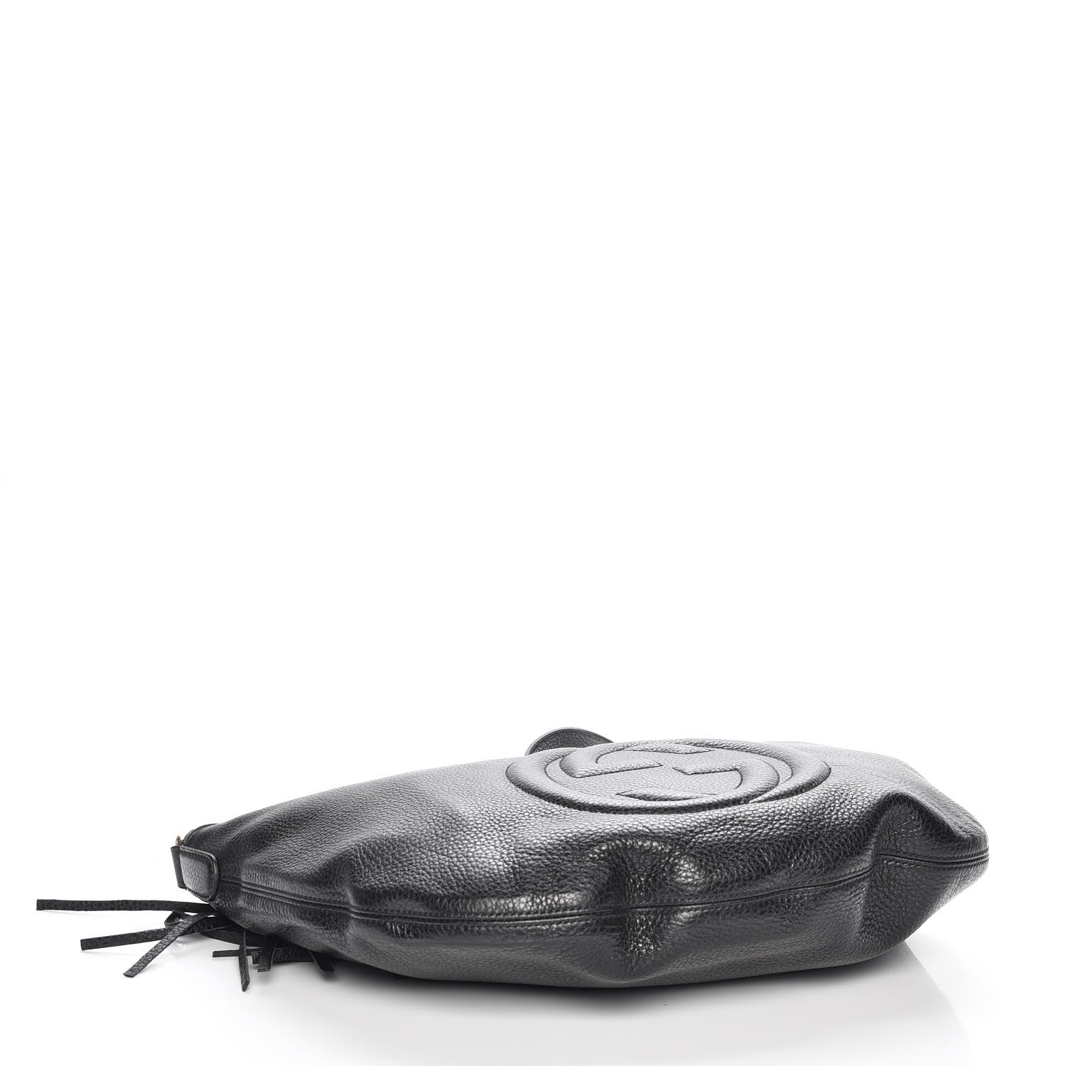 Gucci Pebbled Calfskin Medium Soho Hobo Black 4 of 7