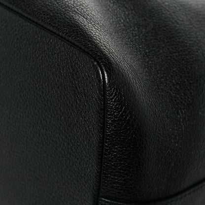 Dolce & Gabbana Drummed Calfskin Claudia Drawstring Bucket Shoulder Bag Black 11 of 12