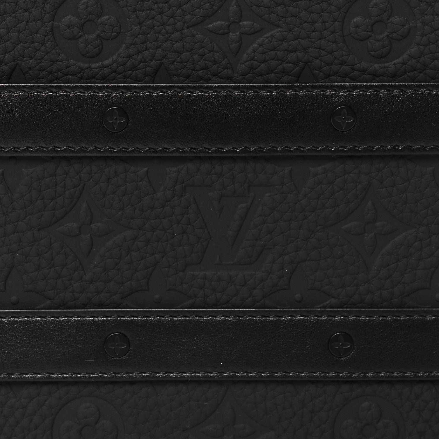 Louis Vuitton Taurillon Monogram Soft Trunk Black 7 of 10