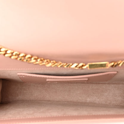 Saint Laurent Grain De Poudre Medium Classic Monogram Kate Tassel Satchel Pale Blush 4 of 8
