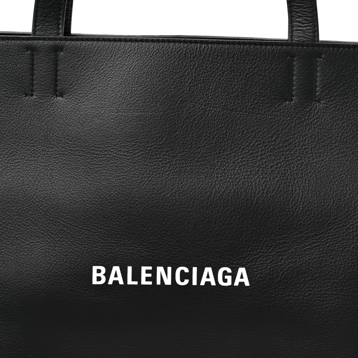 Smooth Calfskin Everyday East West Tote Bag Black
