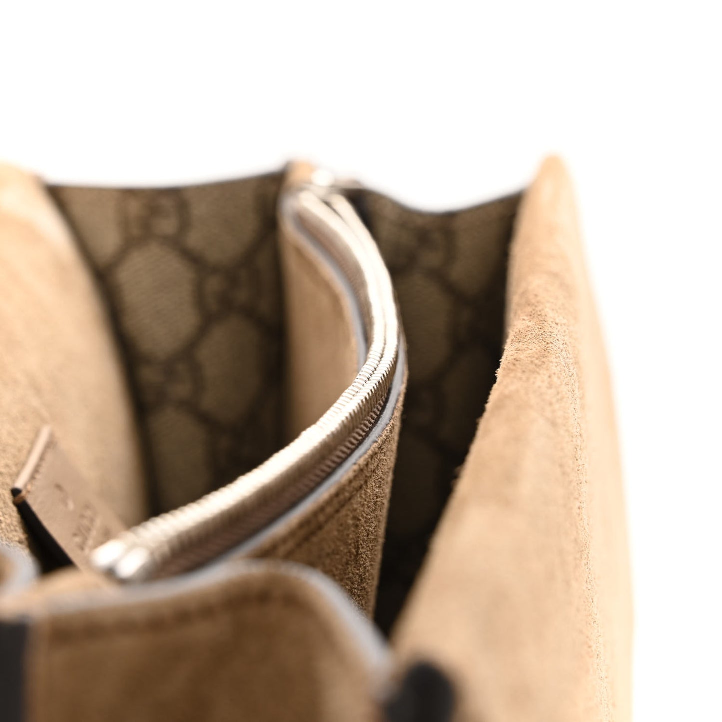 GG Supreme Monogram Medium Dionysus Shoulder Bag Taupe