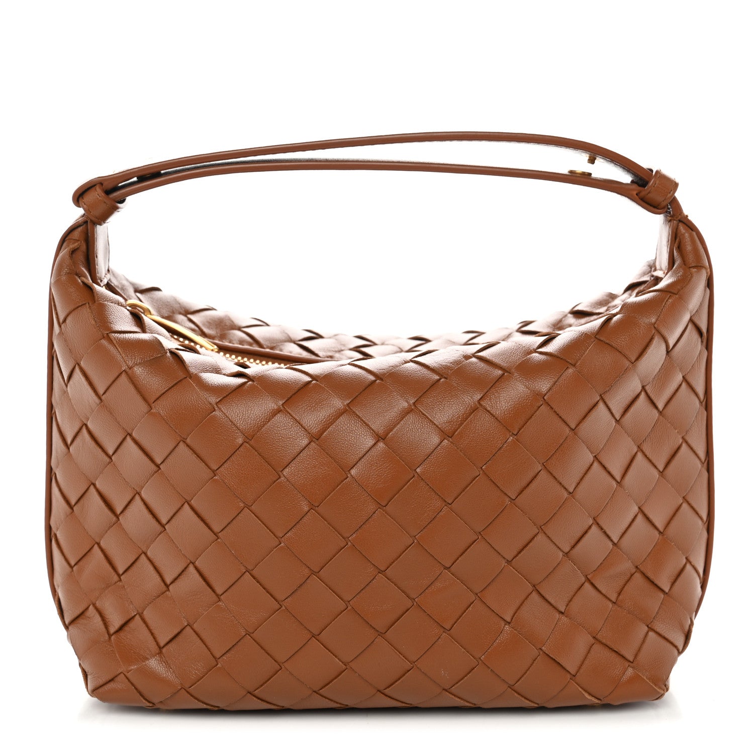 Bottega Veneta Nappa Intrecciato Mini Wallace Wood 1 of 10