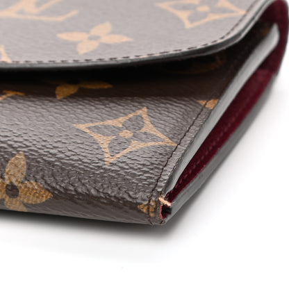 Louis Vuitton Monogram Emilie Wallet Fuchsia 8 of 8