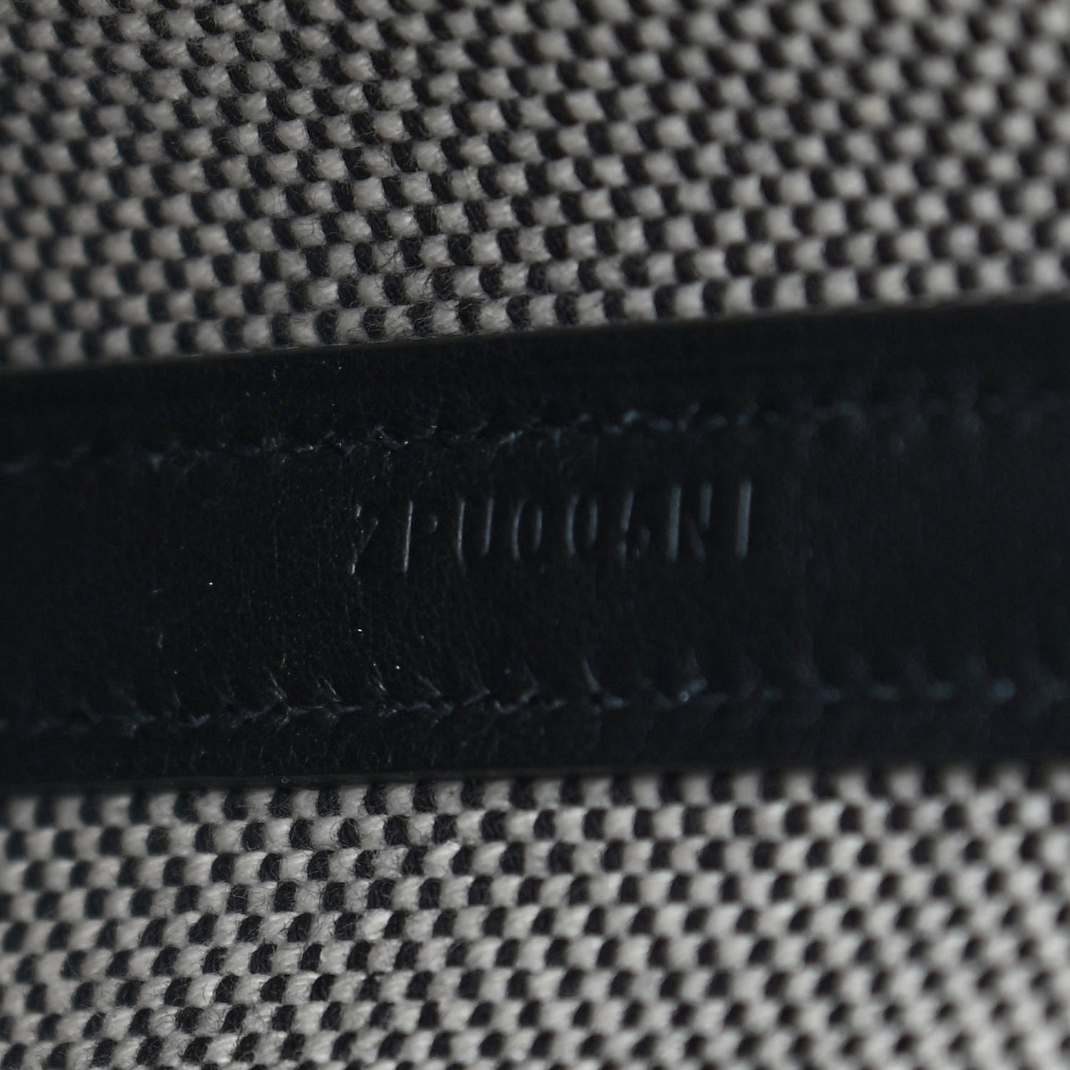 Hermes Swift H Canvas Cabas H En Biais 27 Black Ecru 7 of 9