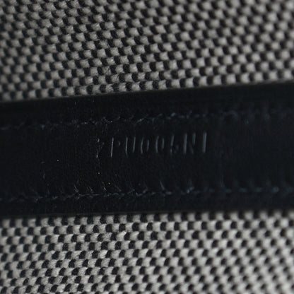 Hermes Swift H Canvas Cabas H En Biais 27 Black Ecru 7 of 9