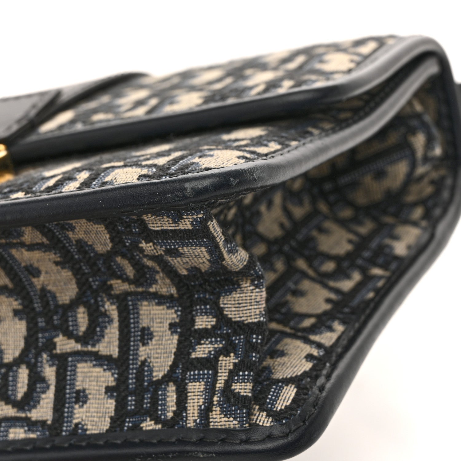 Christian Dior Oblique 30 Montaigne Flap Bag Blue 1770519