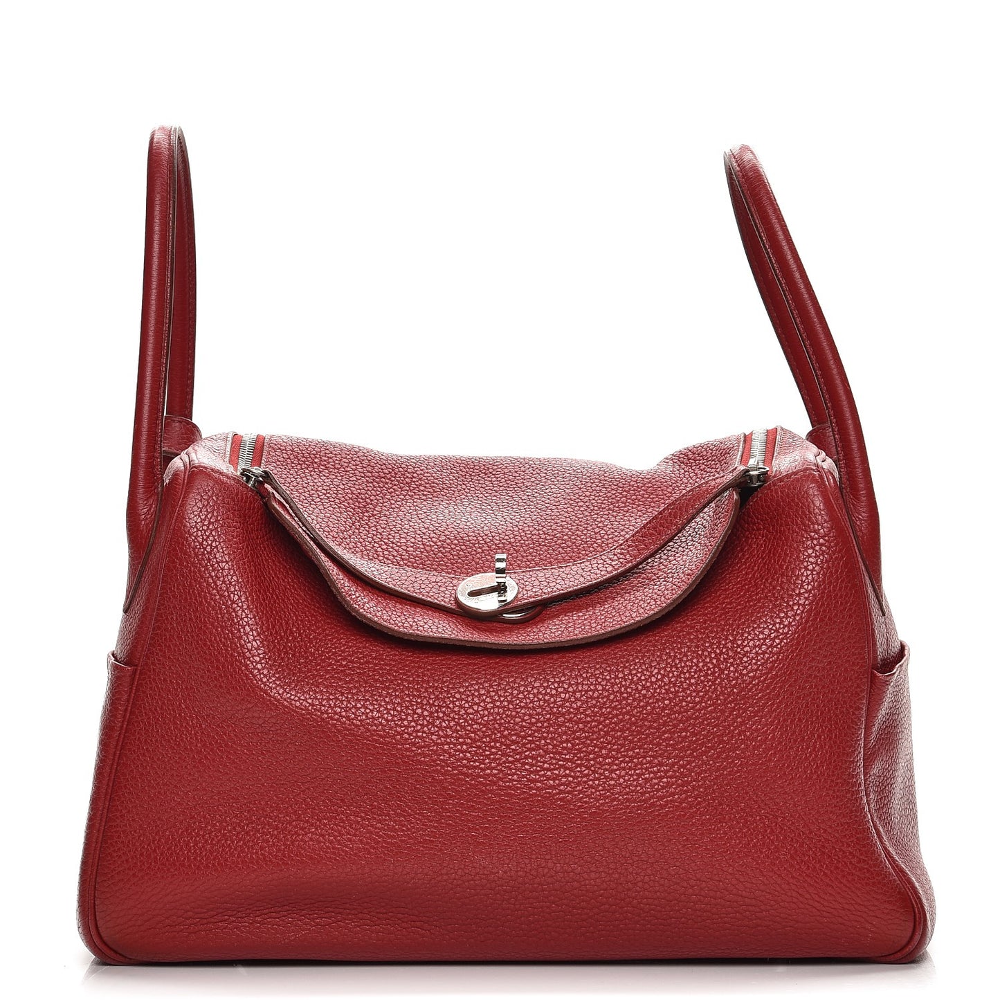 Taurillon Clemence Lindy 34 Rouge Garance