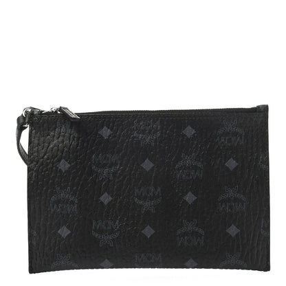 MCM Visetos Yris Shopper Pouch Black 1 of 6