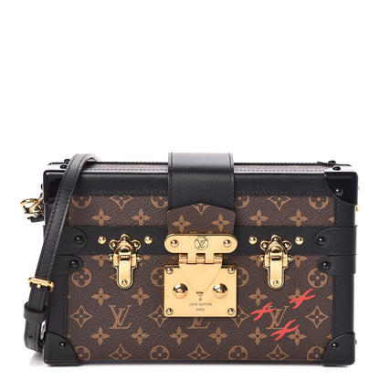 Louis Vuitton Monogram Petite Malle Black 1 of 9