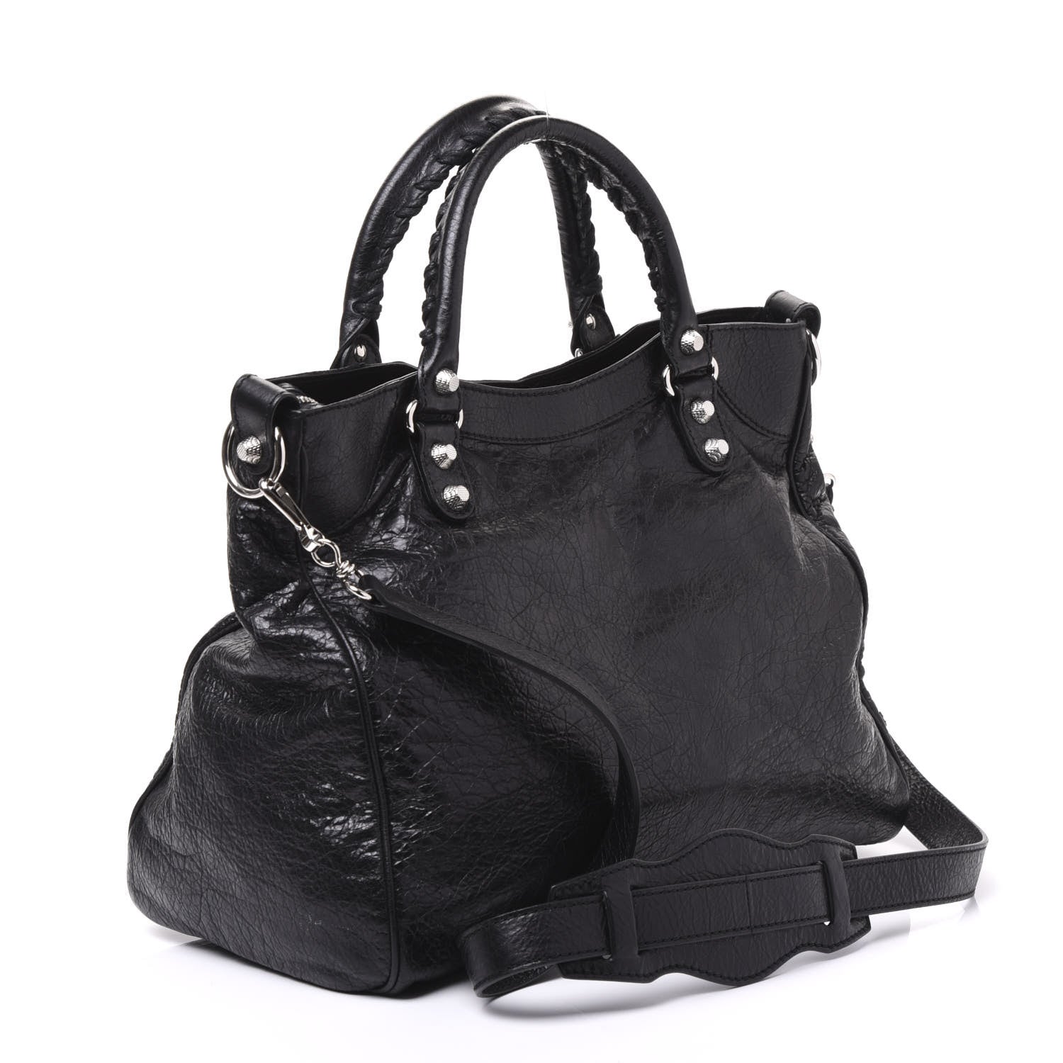 Balenciaga Agneau Giant 12 Silver Hardware Velo Black 2 of 10