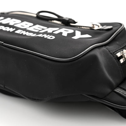 Burberry Econyl Logo Print Bum Bag Black 9 of 9