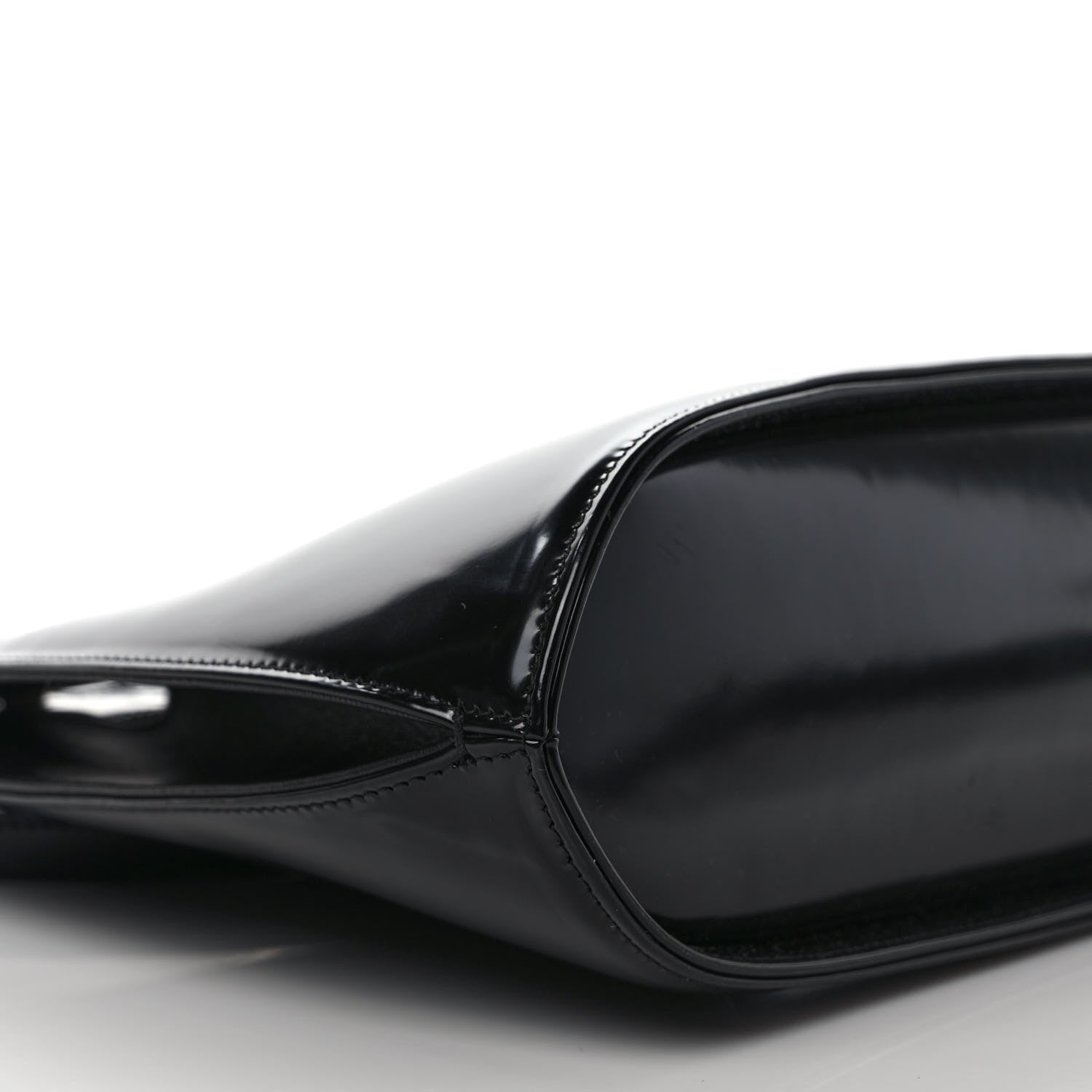 Salvatore Ferragamo Brushed Off Calfskin Wanda Top Handle Bag Black 7 of 8