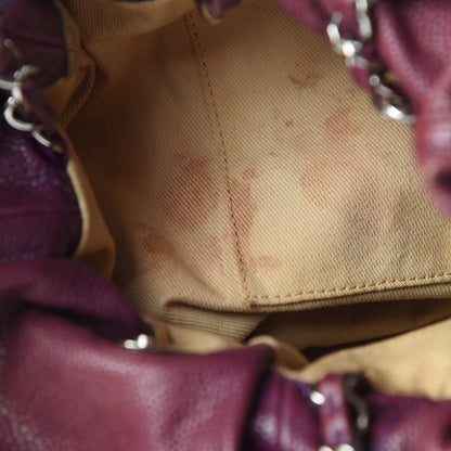 Chanel Caviar 31 Drawstring Tote Burgundy 11 of 12