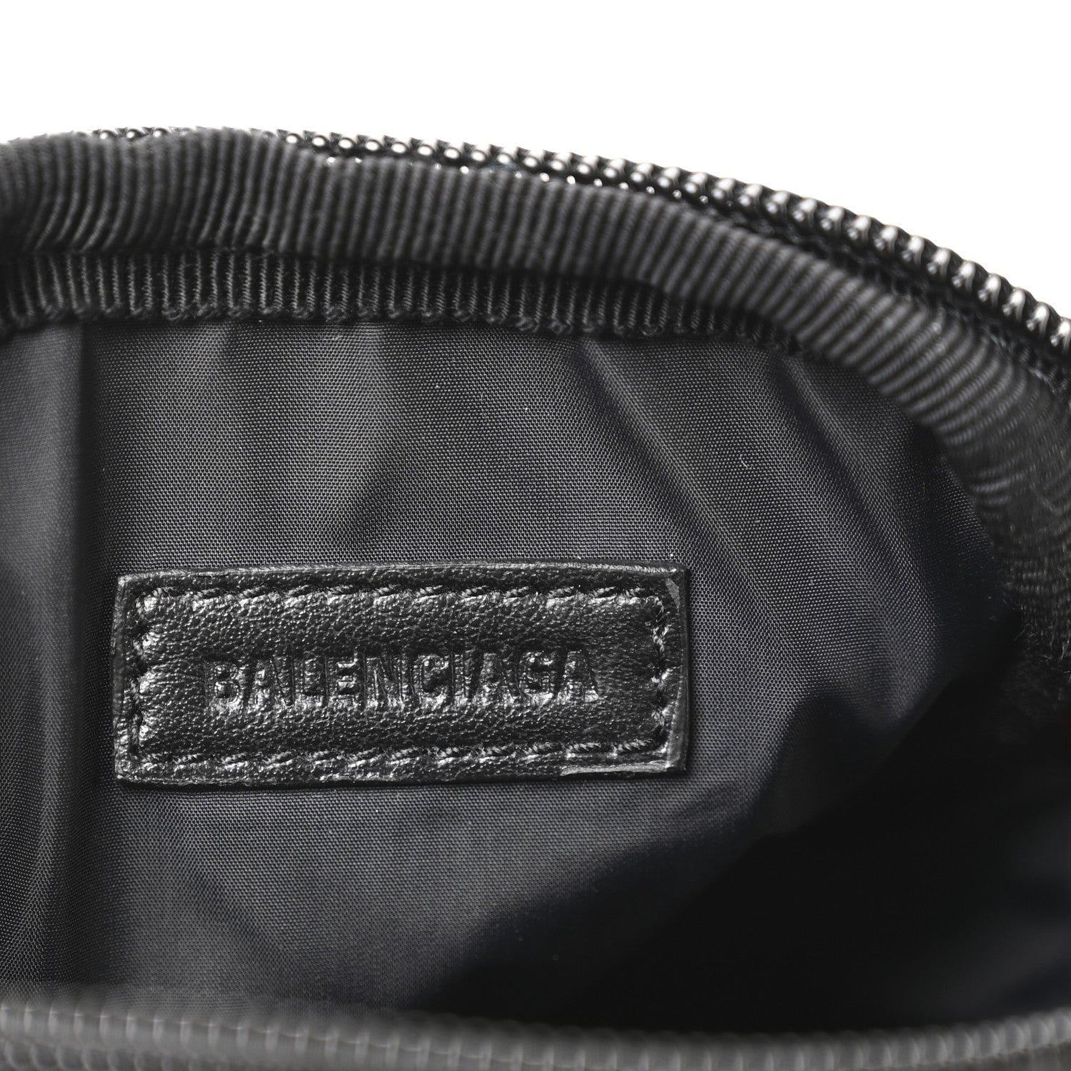 Balenciaga x NASA Nylon Phone Holder Bag Black 6 of 12