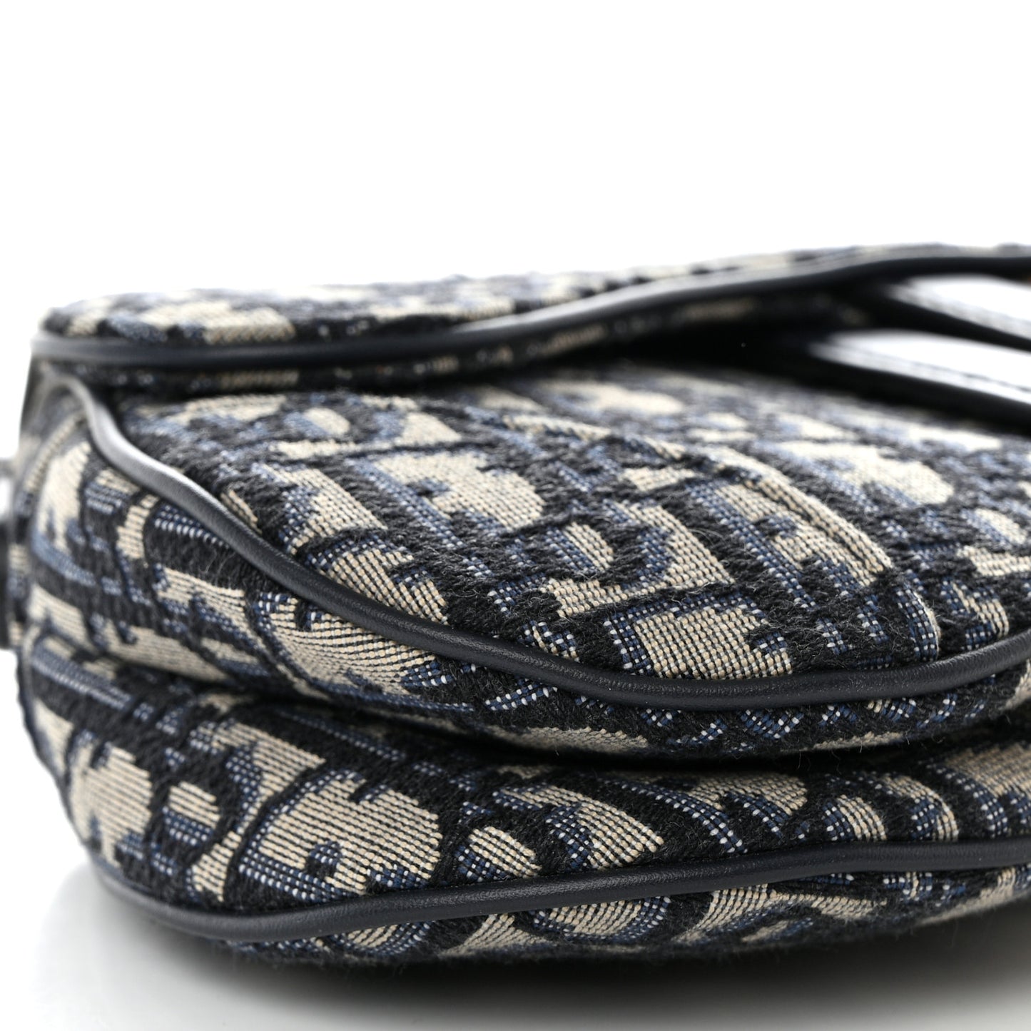 Oblique Mini Saddle Bag Blue