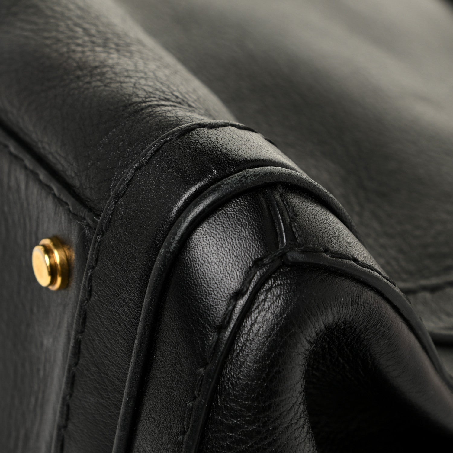 Gucci Calfskin Medium GG Running Tote Black 17 of 20