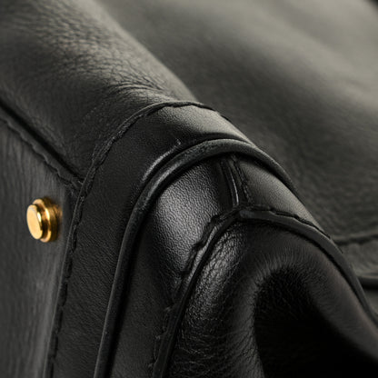 Gucci Calfskin Medium GG Running Tote Black 17 of 20