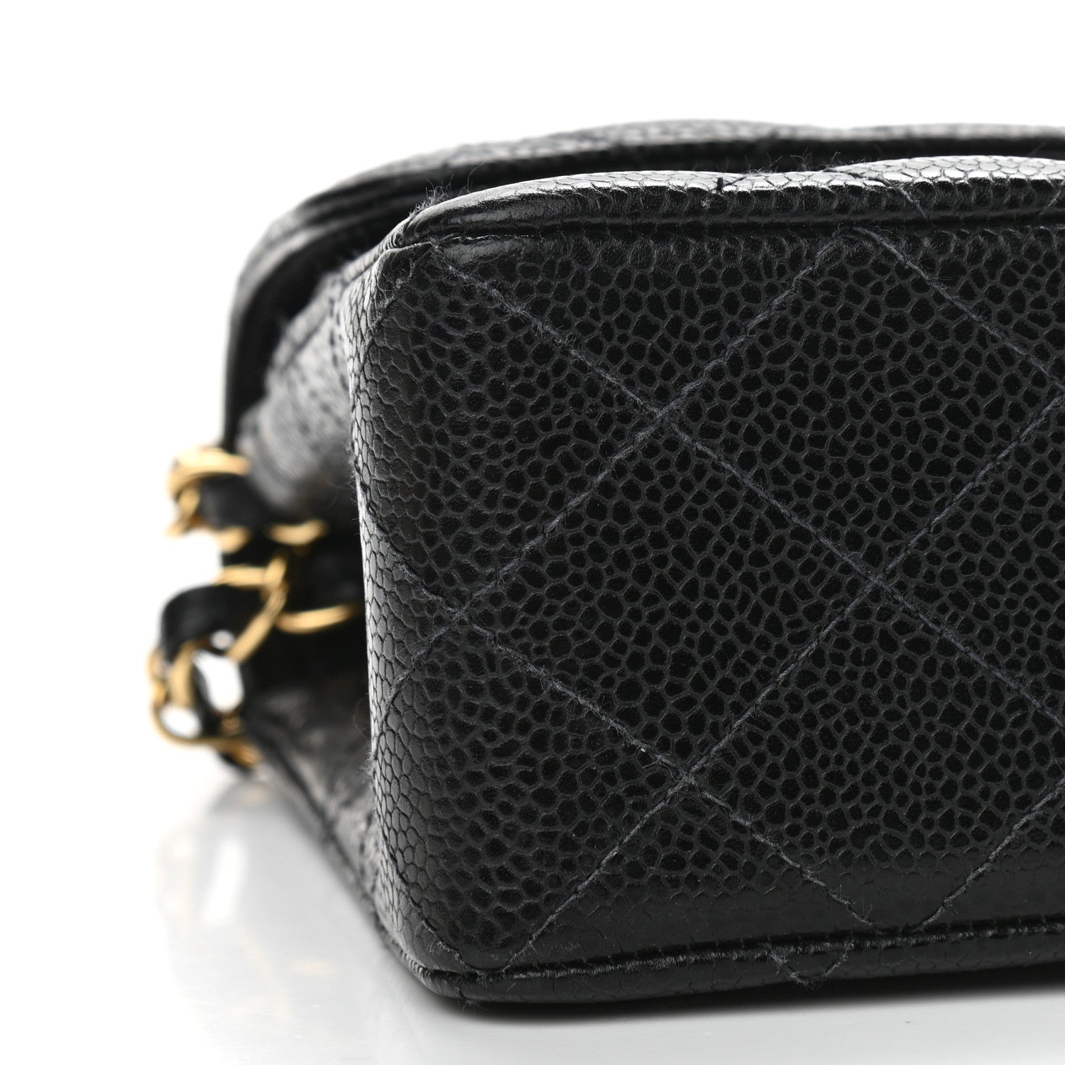 Chanel Caviar Quilted Small Double Flap Black 9 of 14