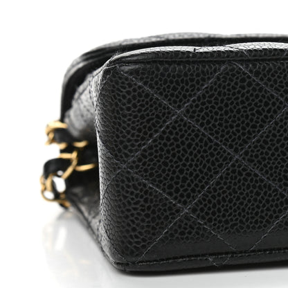 Chanel Caviar Quilted Small Double Flap Black 9 of 14