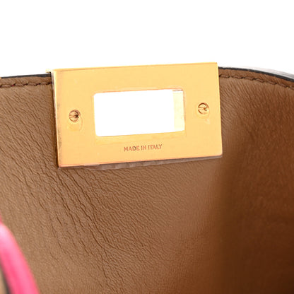 Fendi Cuoio Romano Selleria Medium Peekaboo X-Lite Fuxia 7 of 10