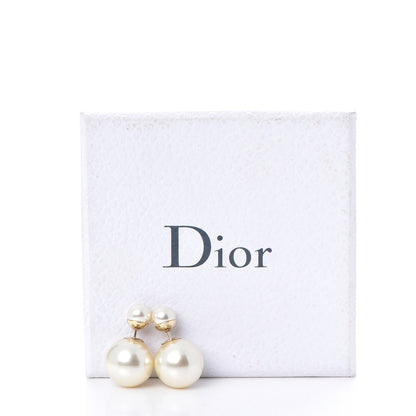 Christian Dior Pearl Mise En Dior Tribal Earrings 5 of 5