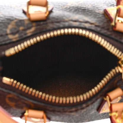 Louis Vuitton Monogram Micro Speedy Bag Charm 5 of 6