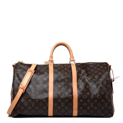 Louis Vuitton Monogram Keepall Bandouliere 55 1 of 31