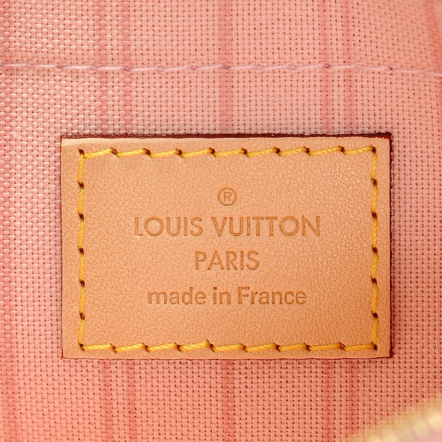 Louis Vuitton Damier Azur Neverfull MM GM Pochette Rose Ballerine 6 of 6
