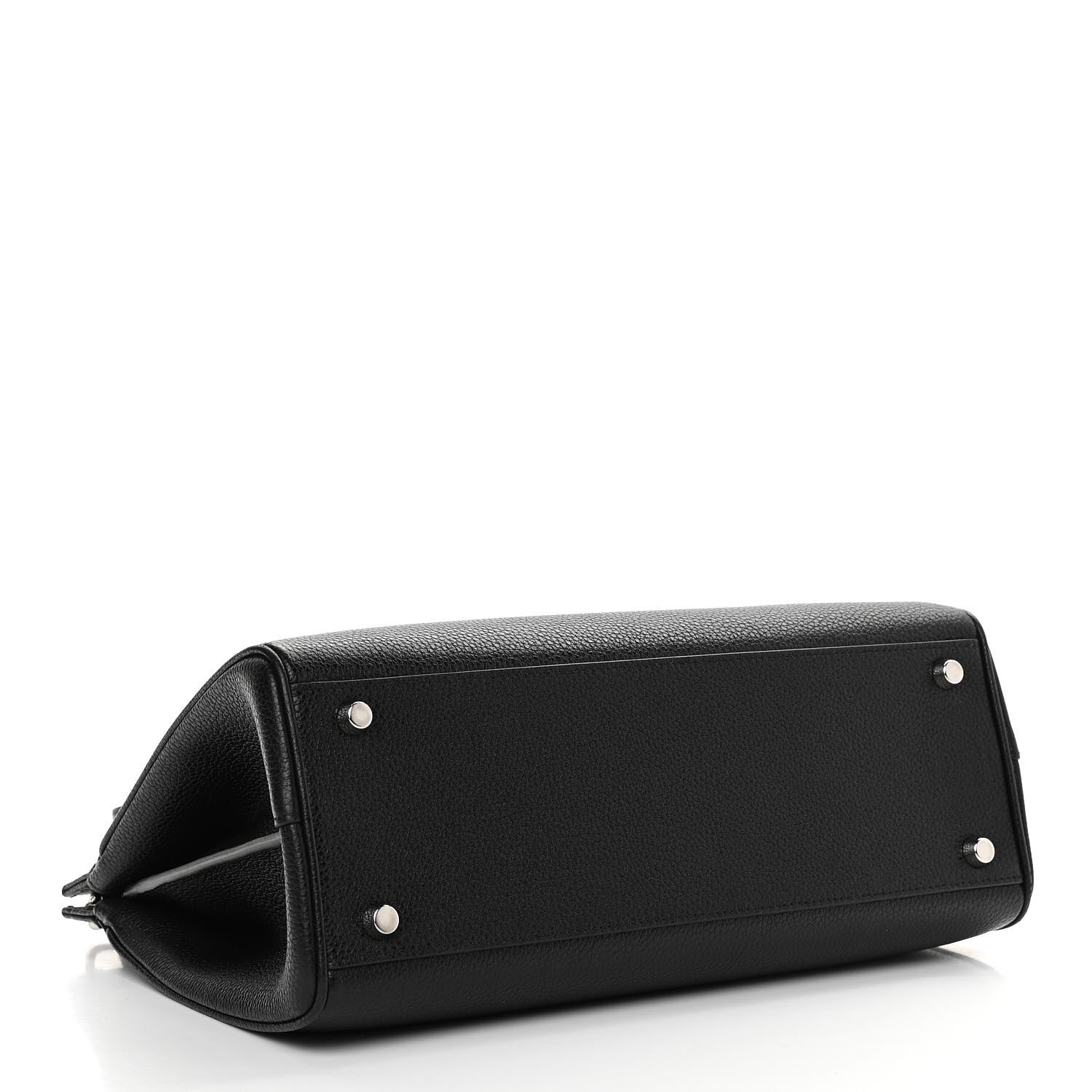 Gucci Grainy Calfskin Small Zumi Top Handle Bag Black 4 of 10