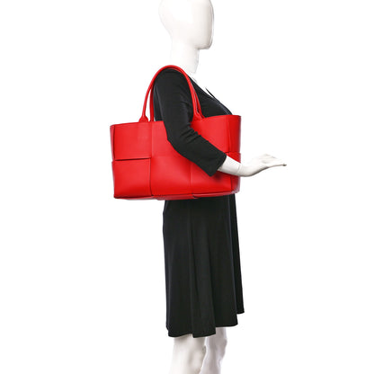 Bottega Veneta Nappa Maxi Intrecciato Arco Tote Firework 2 of 15