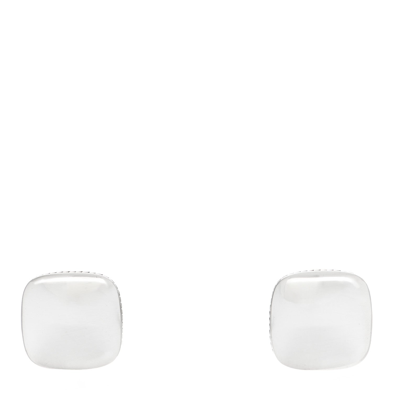 David Yurman Sterling Silver Streamline Cushion Cufflinks 4 of 6