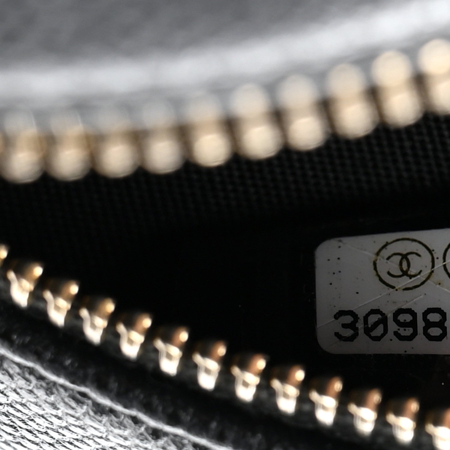 Chanel Caviar Quilted Gripoix CC Round Clutch With Chain Black 7 of 7