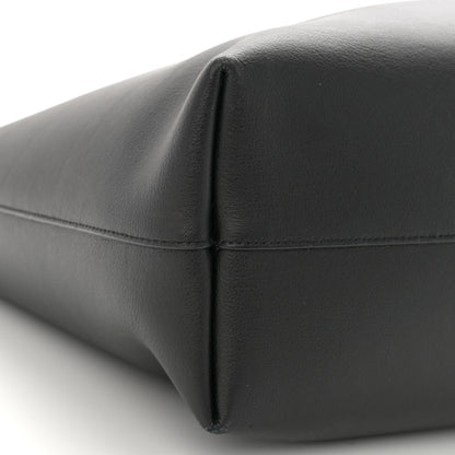 Saint Laurent Calfskin Large Shopping Tote Black 10 of 11