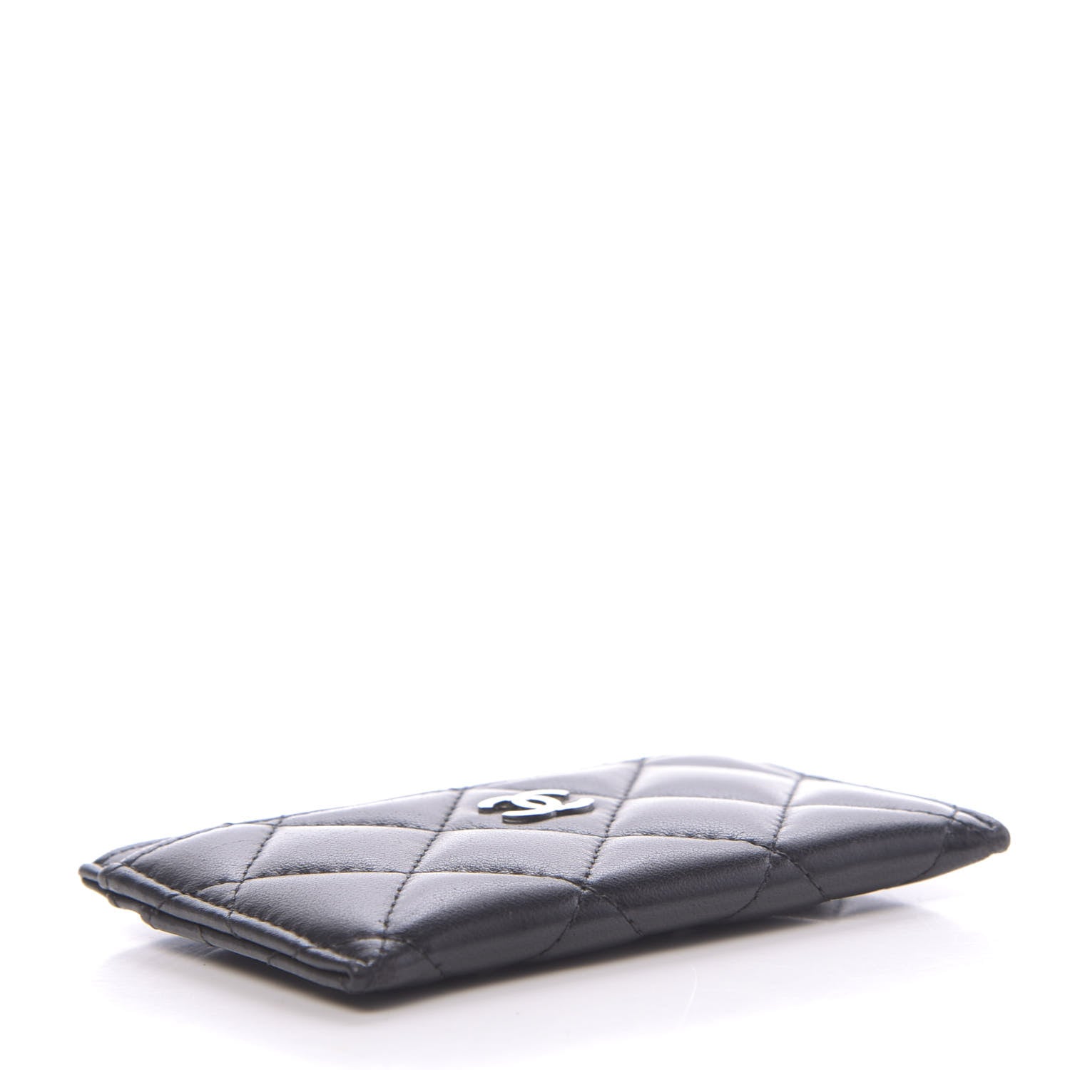 Chanel Lambskin Quilted Card Holder Black 4 of 12