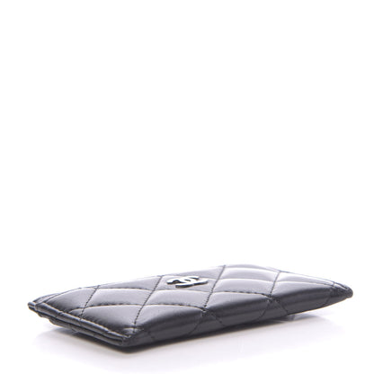 Chanel Lambskin Quilted Card Holder Black 4 of 12