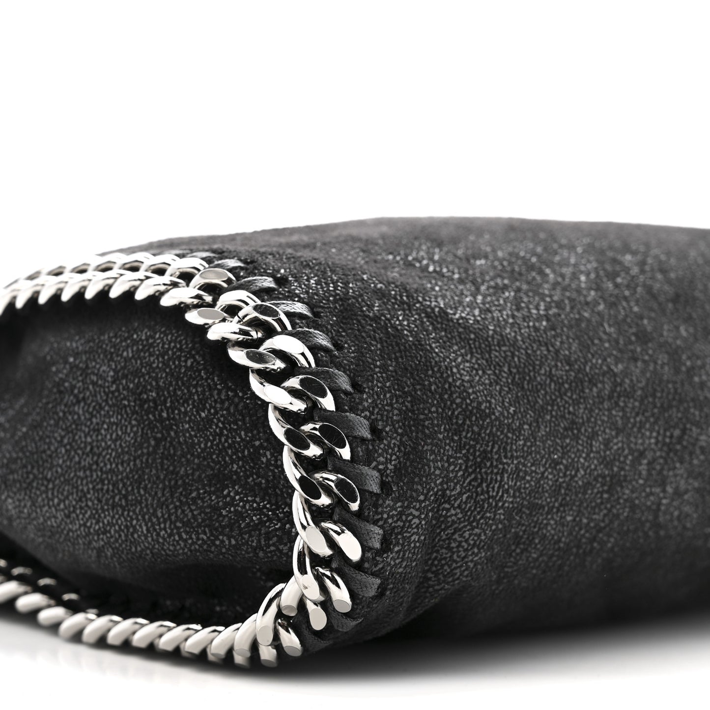 Shaggy Deer Mini Falabella Tote Black
