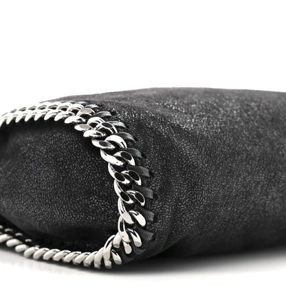 Stella McCartney Shaggy Deer Mini Falabella Tote Black 8 of 10