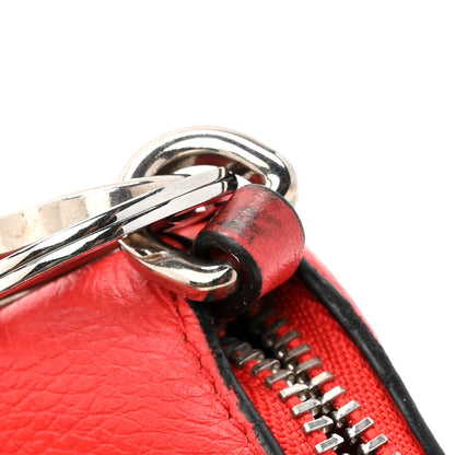 Loewe Calfskin Elephant Coin Purse Bag Charm Key Holder Red 6 of 7