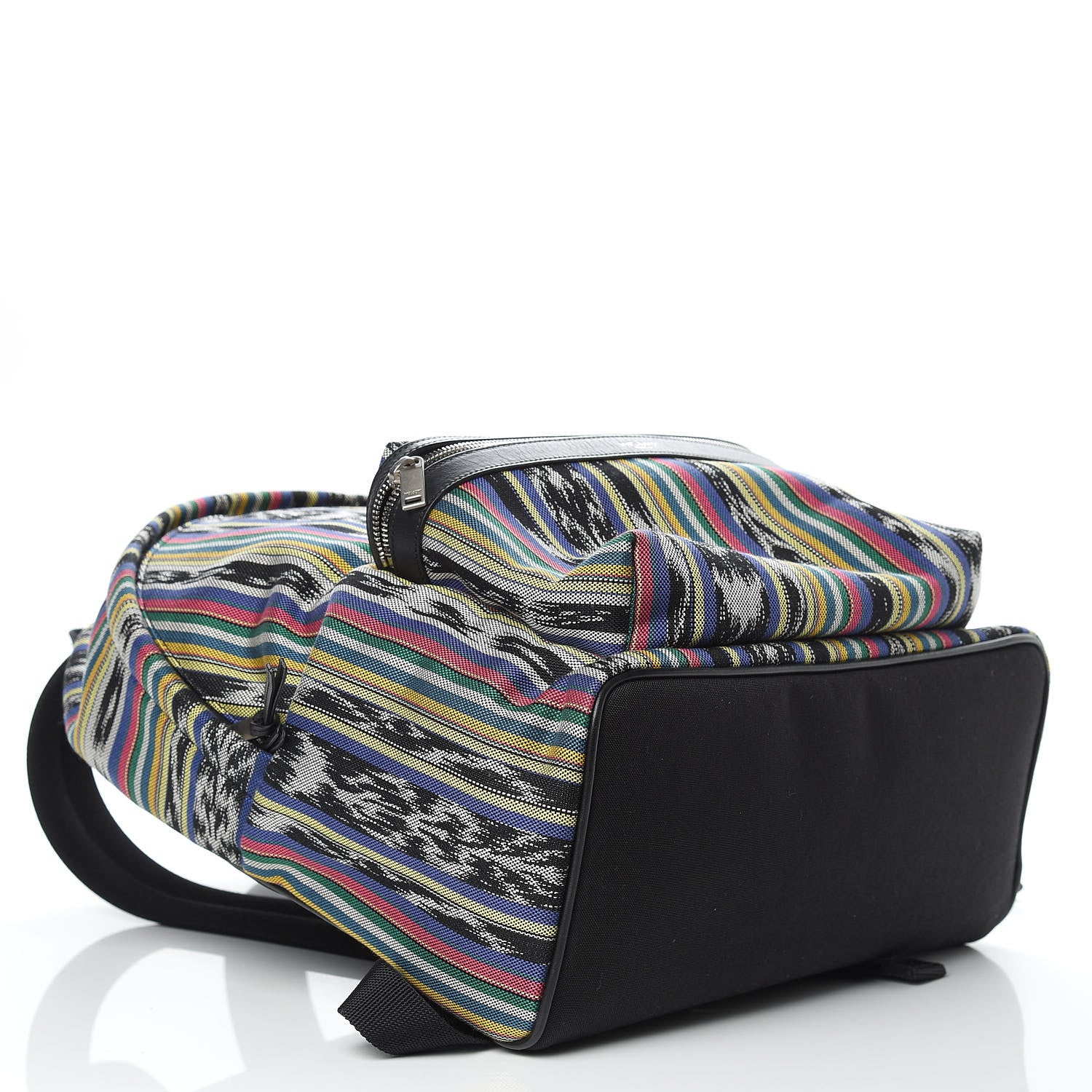 Saint Laurent Canvas Ikat City Backpack Multicolor 4 of 9